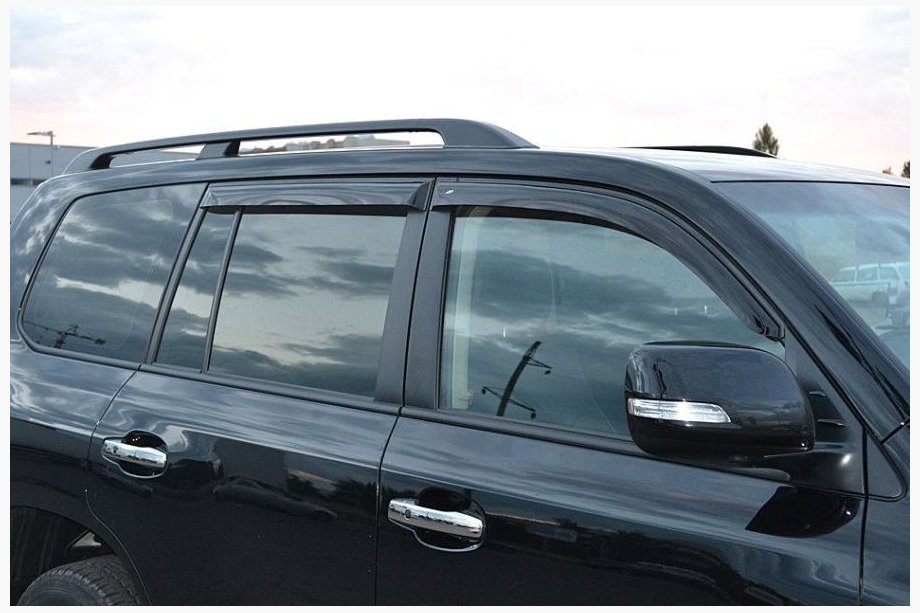 Lexus LX570/450d 2008-2022 Windabweiser 8 cm (4 Stk, Cobra) Image