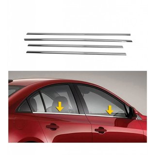 Fensterzierleisten Edelstahl Aussen (Sedan, 4 Stk) Renault Symbol 1999-2008 Foto 2