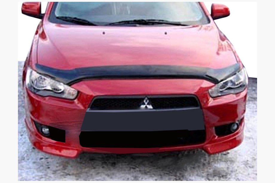 Mitsubishi Lancer X 2008- Motorhaubenschutz Lang 2007-2011 (SIM) Image