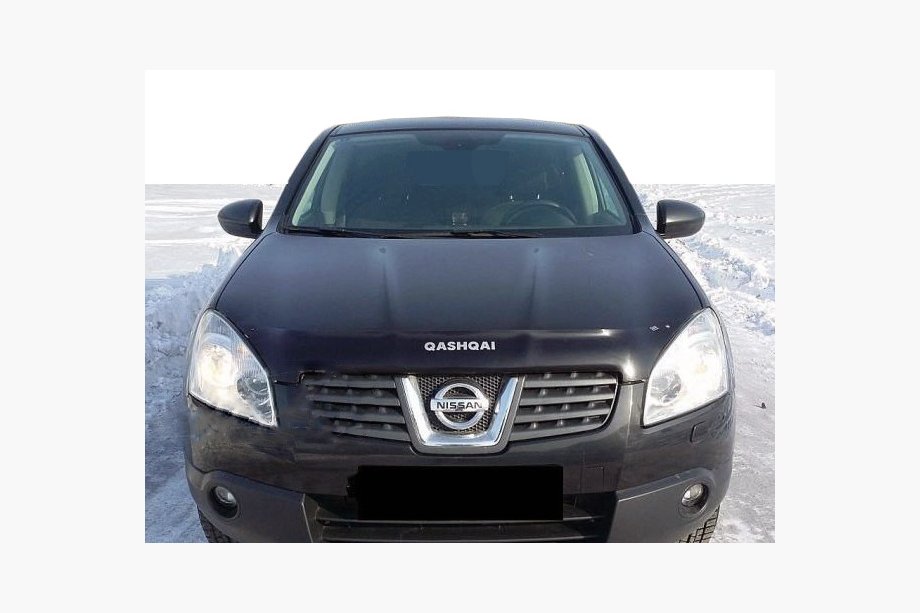 Nissan Qashqai 2007-2010 Motorhaubenschutz mit Logo (SIM) Image
