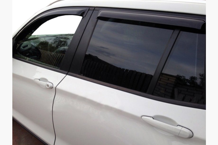 BMW X3 F25 2011-2018 Windabweiser (4 Stk, SIM) Image