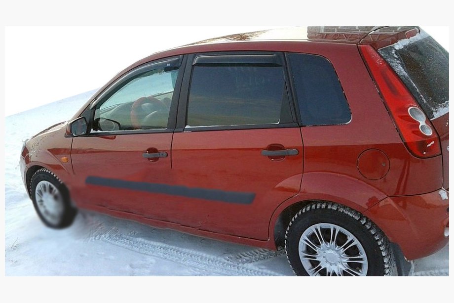 Ford Fiesta 2002-2008 Windabweiser (4 Stk, SIM) Image