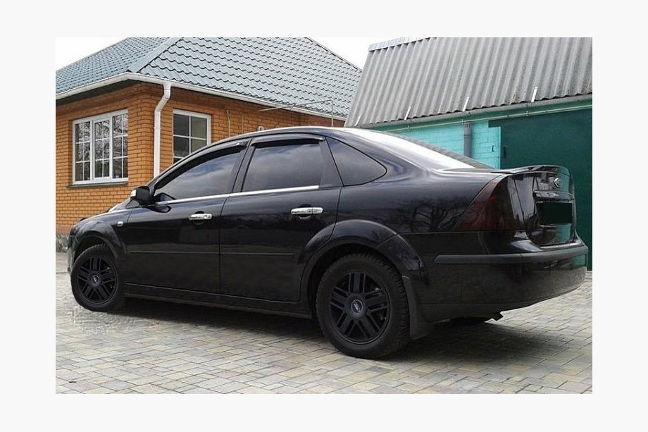 Ford Focus II 2005-2008 Windabweiser SD/HB (4 Stk, SIM) Image