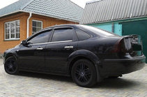 Ford Focus II 2005-2008 Windabweiser SD/HB (4 Stk, SIM) Foto 1