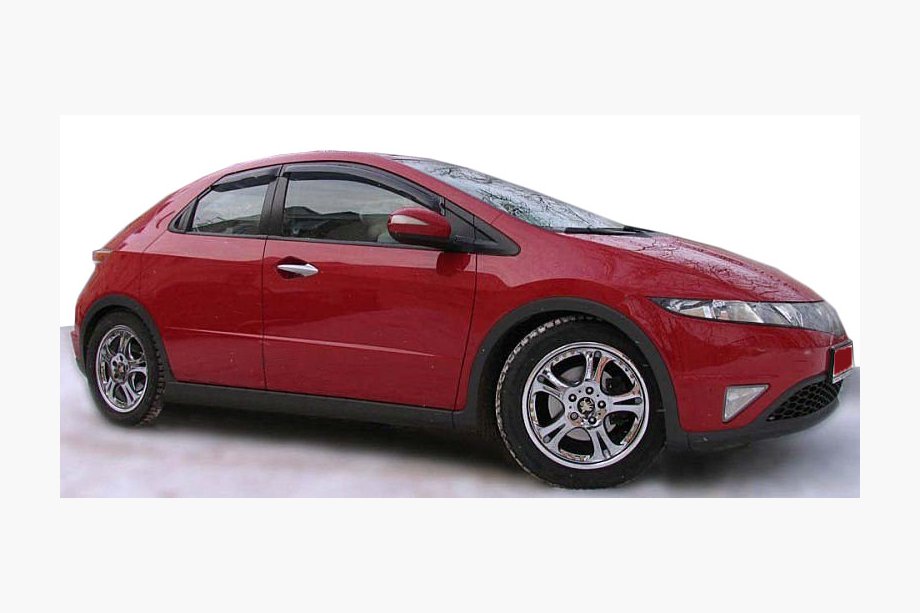 Honda Civic Sedan VIII 2006-2011 Windabweiser (4 Stk, SIM) Image