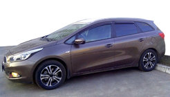 Kia Ceed 2012-2018 Windabweiser WG (4 Stk, SIM) Foto 1