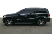 Mercedes GL class X164 2006-2012 Windabweiser (4Stk, SIM) Foto 1