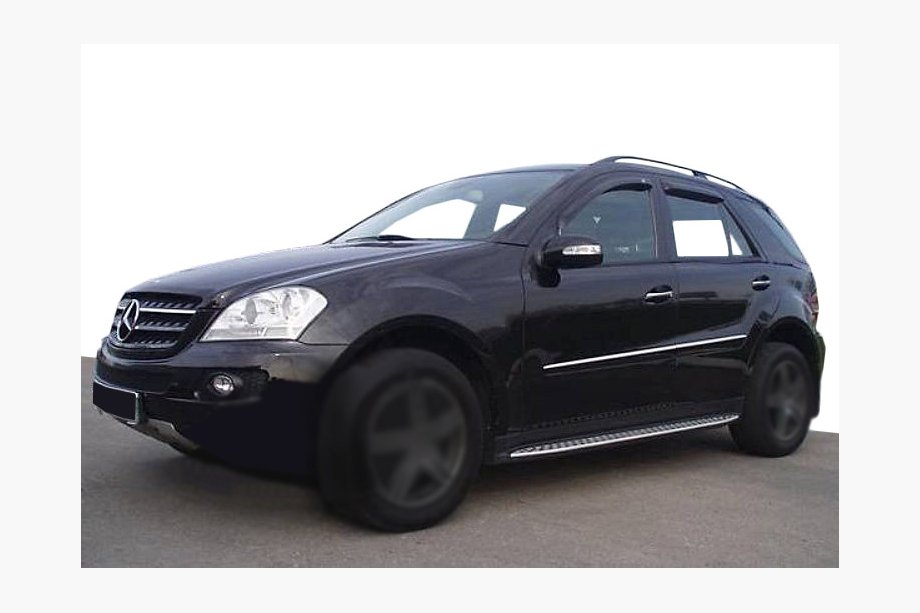Mercedes ML W164 2005-2011 Windabweiser (4Stk, SIM) Image