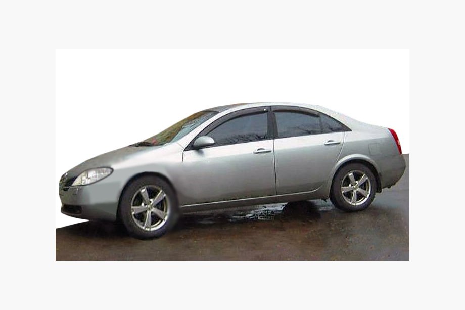 Nissan Primera P12 2002–2007 Windabweiser (4Stk, SIM) Image