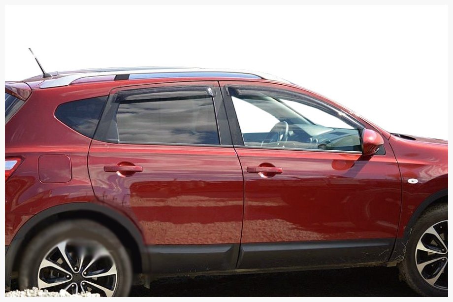 Nissan Qashqai 2010-2014 Windabweiser (4 Stk, SIM) Image