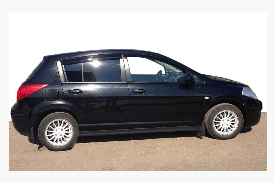 Nissan Tiida 2004-2011 Windabweiser HB (4 Stk, ANV) Image