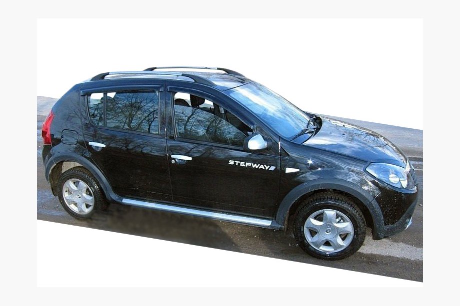 Renault Sandero 2007-2013 Windabweiser (4 Stk, SIM) Image