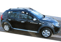 Renault Sandero 2007-2013 Windabweiser (4 Stk, SIM) Foto 1