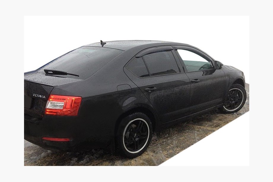 Skoda Octavia III A7 2013-2019 Windabweiser LiftBack (4 Stk, SIM) Image