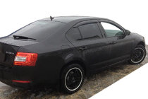 Skoda Octavia III A7 2013-2019 Windabweiser LiftBack (4 Stk, SIM) Foto 1