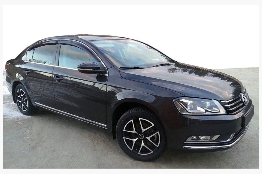 Volkswagen Passat B6 2006-2012 Windabweiser SD (4 Stk, SIM) Image