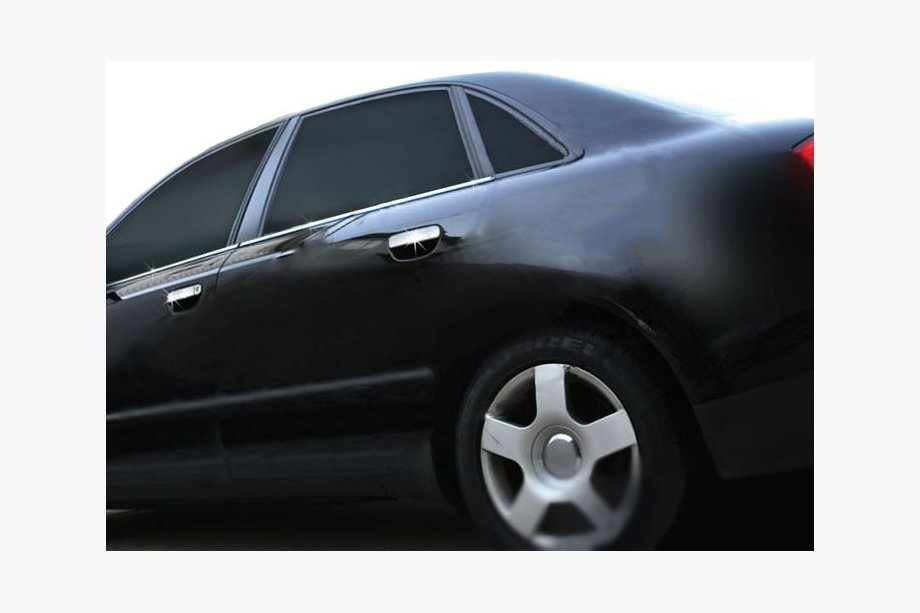 Audi A4 B6 2000-2004 Chrom Türgriffblenden (4 Stk., Edelstahl) Foto 5