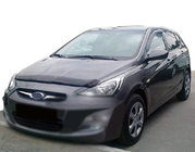 Hyundai Accent 2011-2017 Motorhaubenschutz 2010-2014 (SIM) Foto 1