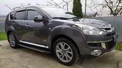 Peugeot 4007 2007-2013 Trittbretter Bosphorus Grey (2 Stk., Aluminium) Foto 1