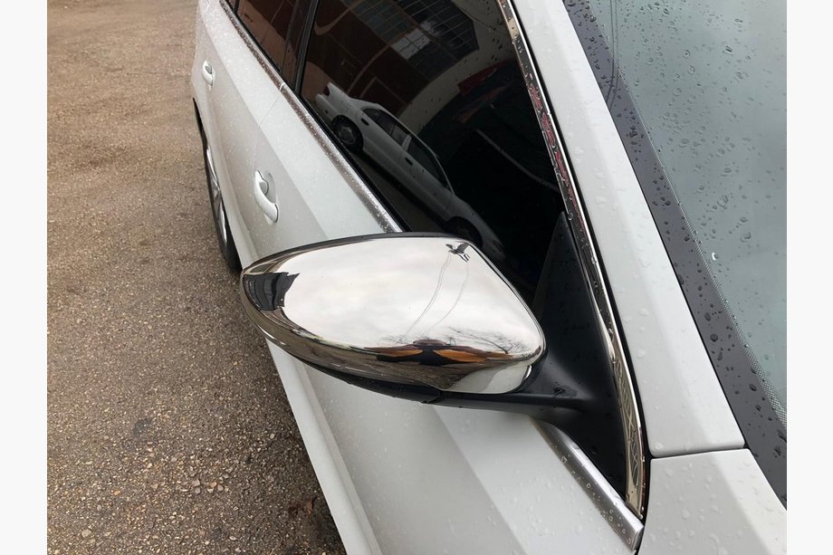 Volkswagen EOS 2011-2016 Spiegelabdeckungen (2 Stk., Edelstahl) Image