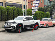 Mercedes X class 2017-2020 Radlaufverbreiterungen (grundiert zum Lackieren) Foto 1