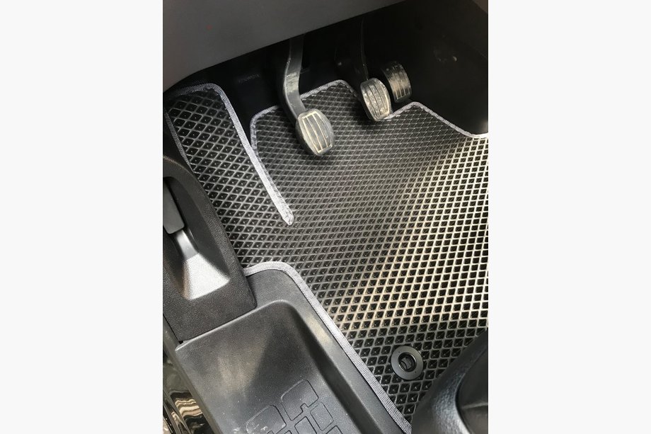 Citroen Jumpy/Dispatch 2017- Polyurethan Fußmatten (2 Stk, EVA, schwarz) 1+1 Image