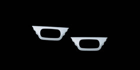 Audi A6 C5 2001-2004 Chrom Blenden für Blinker (2 Stk., Kunststoff) Foto 1