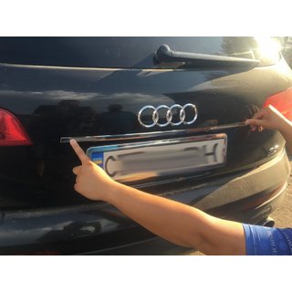 Chromleiste über dem Kennzeichen Carmos (Edelstahl) Audi Q7 2005-2015 Foto 1