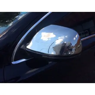 Spiegelabdeckungen (2 Stk, Edelstahl) Audi Q7 2005-2015 Foto 1