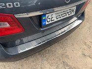 Mercedes E-class W212 2009-2016 Heckstoßstangenschutz Carmos (SW, Edelstahl) Foto 1