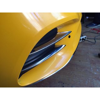 Chrom Abdeckungen für Nebelscheinwerfer passend für AMG (4 Stk) Foto 1