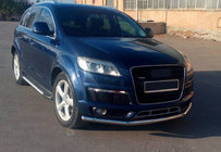 Audi Q7 2005-2015 Seitenschweller Line (2 Stk., Aluminium) Foto 1
