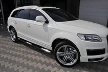 Audi Q7 2005-2015 Seitliche Rohre (2 Stk., Edelstahl) Foto 1