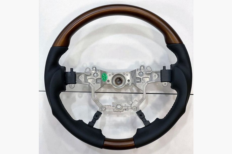 Toyota Land Cruiser 200 2007-2021 Lenkrad nur Kranz (Anatomico, helles Holz) Image