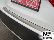 BMW X1 E84 2009-2015 Heckstoßstangenabdeckung Natanika (Edelstahl) Foto 1