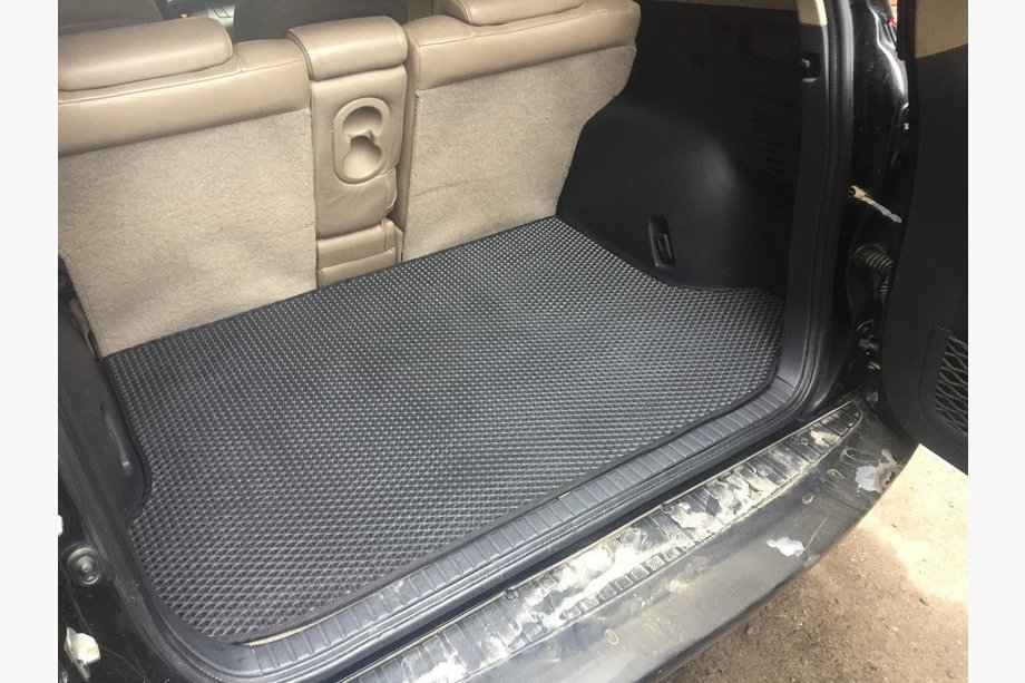 Toyota Rav 4 2006-2013 Kofferraummatte (EVA, Schwarz) Image