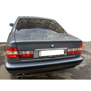 Chromleiste über dem Kennzeichen (Edelstahl) BMW 5 Series E34 1988-1995 Foto 1