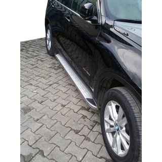 Trittbretter MsLine Omsa (2 Stk, Aluminium) BMW X5 E70 2007-2013