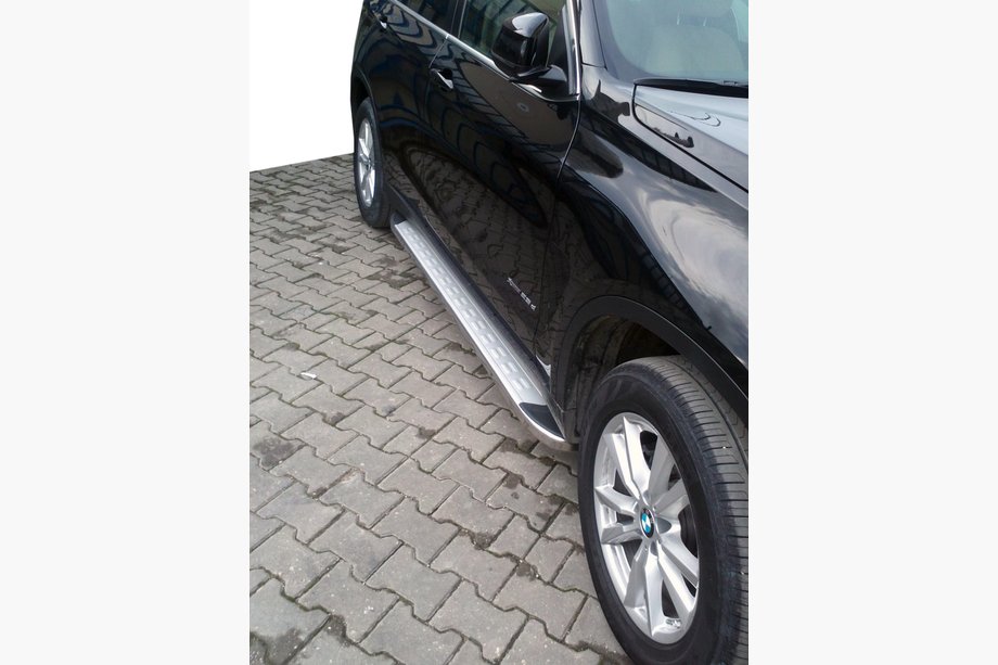 BMW X5 E70 2007-2013 Trittbretter MsLine Omsa (2 Stk, Aluminium) Image