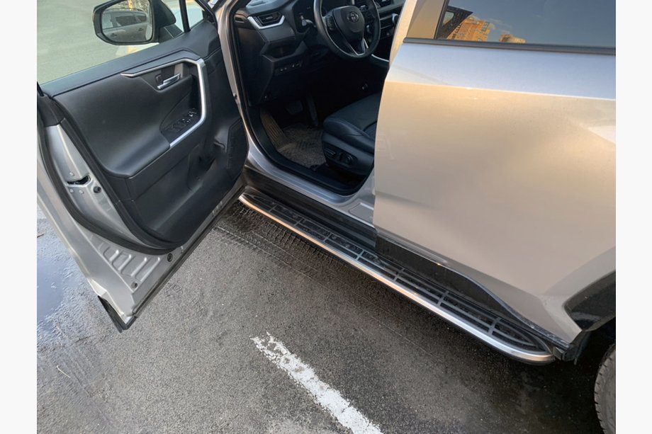 Toyota Rav 4 2019–2025 Seitenschweller OEM V1A (2 Stk, Aluminium) Image