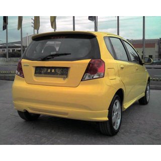 Heckstoßstangenabdeckung (grundiert zum Lackieren) Chevrolet Aveo T200 2002-2008 Foto 2