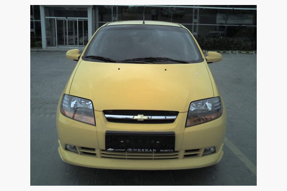 Chevrolet Aveo T200 2002-2008 Frontstoßstangenlippe (grundiert zum Lackieren) Image