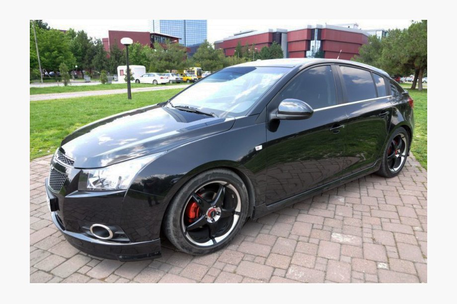 Chevrolet Cruze 2009–2015 Tuning Seitenschweller HB (Meliset, grundiert) Image