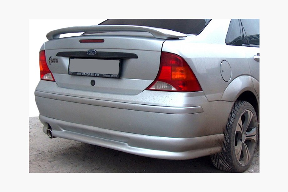 Ford Focus I 1998-2005 Heckspoiler Limousine (grundiert zum Lackieren) Image