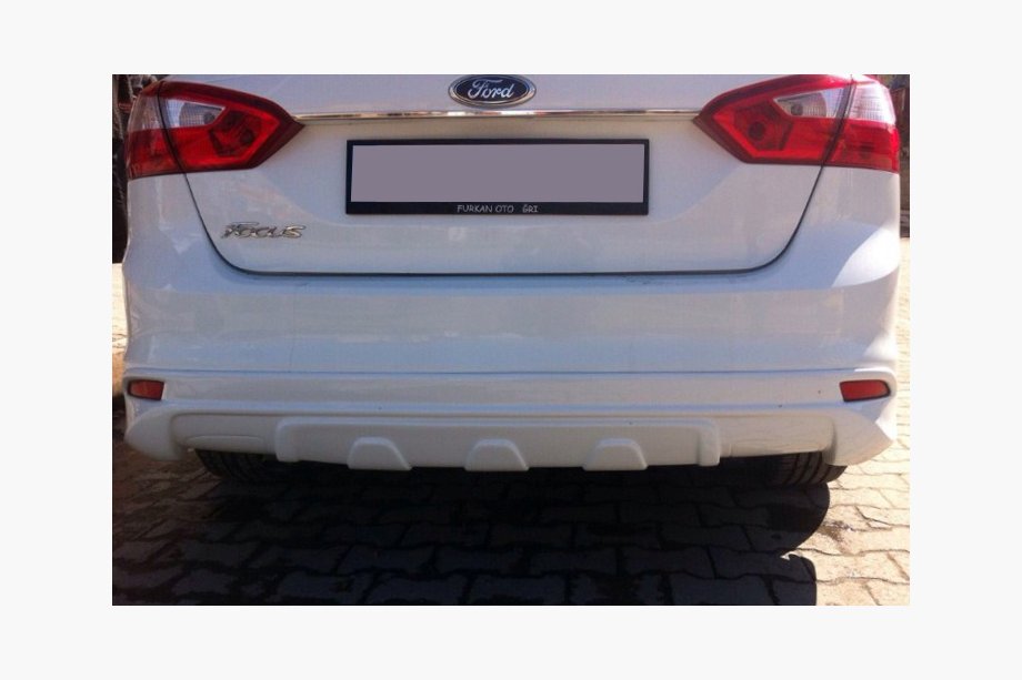 Ford Focus III 2011-2017 Heckstoßstangenabdeckung Sedan 2011-2015 (grundiert zum Lackieren) Foto 2