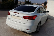 Ford Focus III 2011-2017 Heckstoßstangenabdeckung Sedan 2015↗ (grundiert zum Lackieren) Foto 1