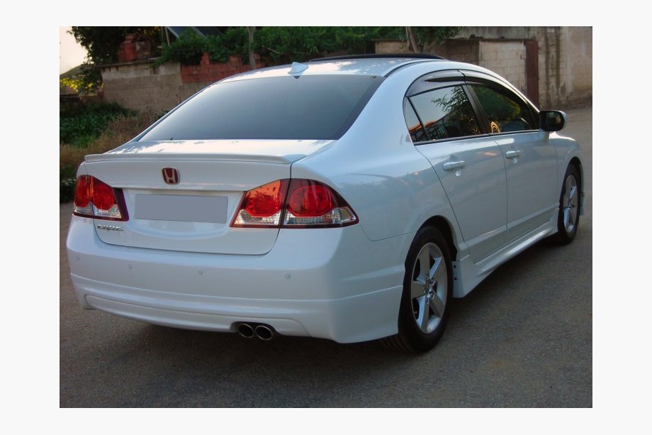 Honda Civic Sedan VIII 2006-2011 Heckspoiler Kalin (grundiert zum Lackieren) Foto 1