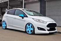 Ford Fiesta 2008-2017 Frontstoßstangenlippe 2013-2017 (grundiert zum Lackieren) Foto 1
