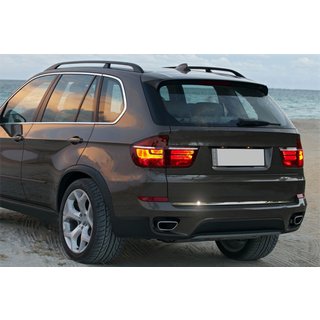 Kofferraumleiste Edelstahl BMW X5 E70 2007-2013 Foto 1