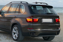 BMW X5 E70 2007-2013 Kofferraumleiste Edelstahl Foto 1